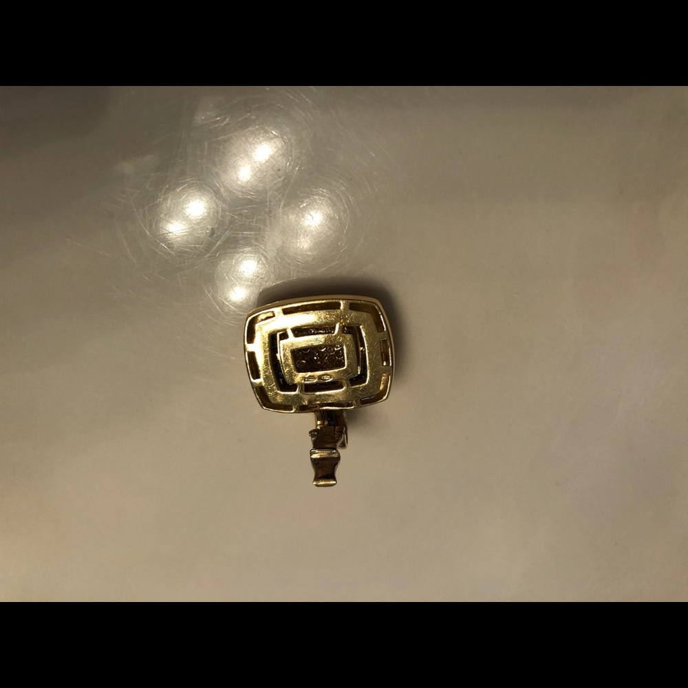 Diamond and sapphire slide pendant - Picture 6 of 10